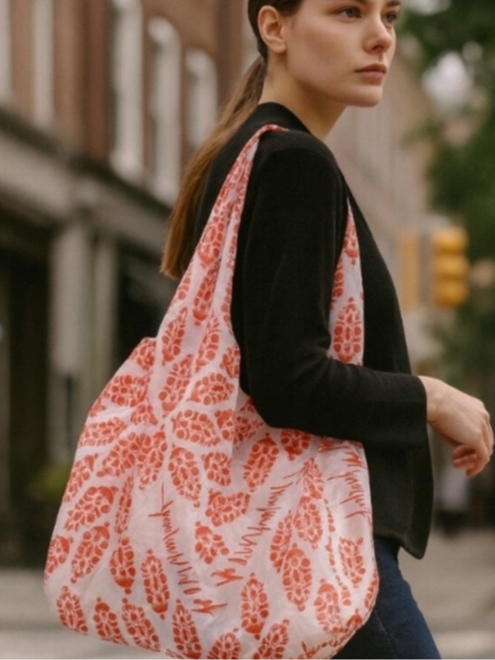 NEW Free People FP Movement Floral Packable Market Tote Bag